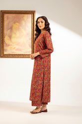 2 Piece Unstitched Slub Khaddar Printed Suit (UC0068)